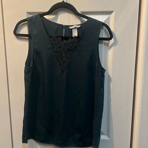 H&M top green color